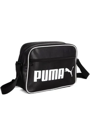 PUMA Messenger Bag Tasche Campus Reporter Retro, F black (1-tlg) schwarz