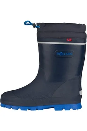 TROLLKIDS Isfjord Gummistiefel Wasserdicht blau 29 EU