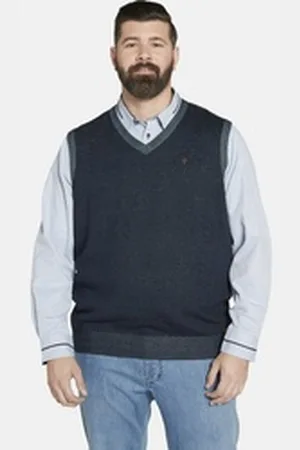 Charles Colby Pullunder EARL KYLE, lässig und bequem blau 5XL (72/74)
