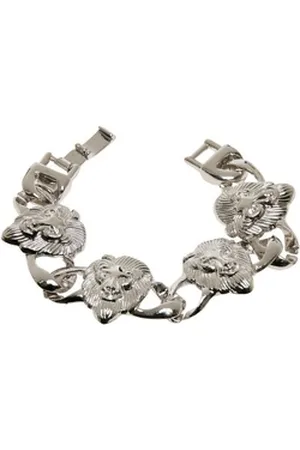 Urban classics Bettelarmband Unisex Lion Bracelet silberfarben L/XL