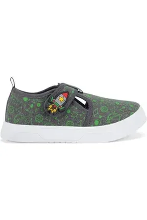 Action Boy Hausschuhe CF3009-1 Grau Hausschuh grau 25