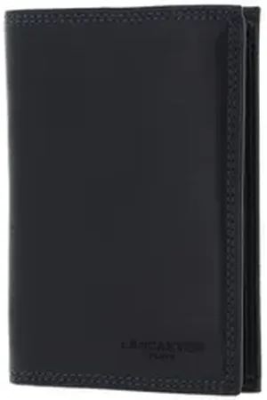 Lancaster Geldbörse Homme schwarz L | 11 cm x 15 cm x 1.5 cm