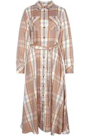 Barbour Midikleid Karokleid Marianne beige 12