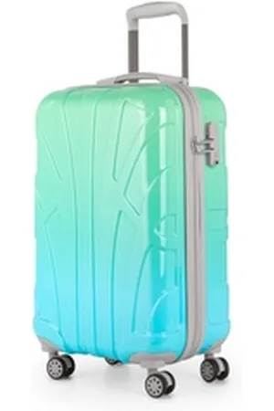 SUITLINE Handgepäckkoffer S1, 4 Rollen, Trolley 55x35x20 cm Bordgepäck Koffer Doppelrollen 34 L