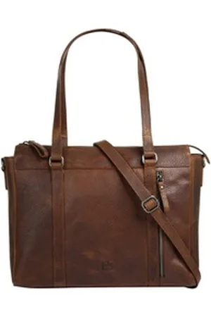 Bodenschatz Shopper, echt Leder braun