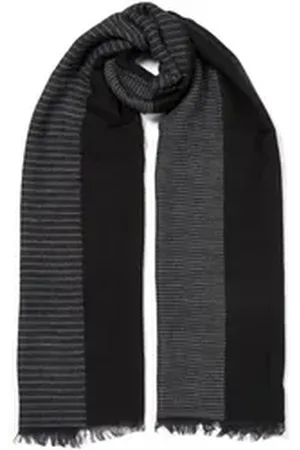 Carlo Monti Strickschal, aus hochwertigem Materialmix, Modeschal, maximaler Tragekomfort schwarz