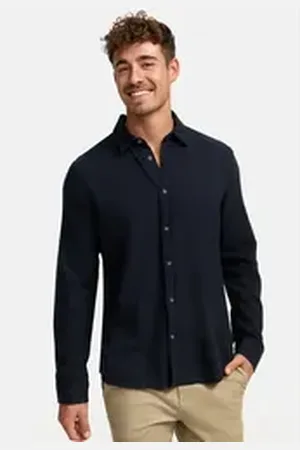INDICODE Langarmhemd INGilman blau XL