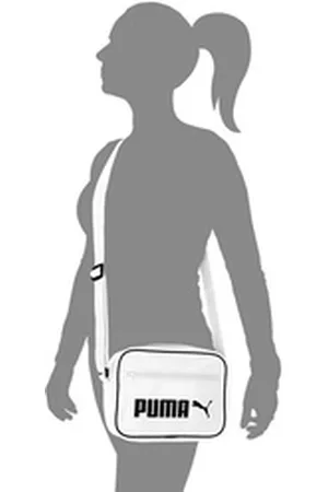 PUMA Messenger Bag Tasche Campus Mini Reporter Retro, F white (1-tlg) weiß