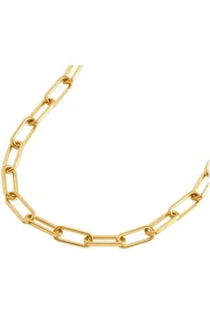 Boccia Titanium Boccia Kette mit Anhänger Damen Collier Titan gelbgoldfarben 08059-02 gelb