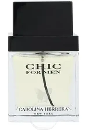Carolina Herrera Eau de Toilette Chic for Men, Glasflakon, Parfüm EDT, Herrenduft