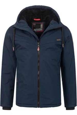 Alessandro Salvarini Winterjacke ASLighty innen komplett mit warmem Teddyfell blau XXL