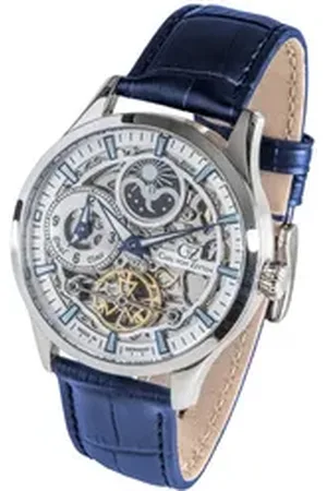 CARL VON ZEYTEN Automatikuhr Freiburg CVZ0063SL, Armbanduhr, Herrenuhr, Datum, Made in Germany, Mechanische Uhr blau