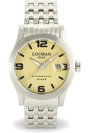 Locman Italy Automatikuhr silberfarben