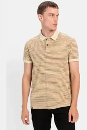 Camel Active Poloshirt mit Multicolour-Streifen Shirts_Poloshirt beige XL