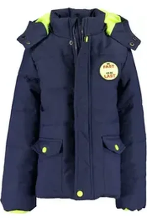Blue Seven Steppjacke Jungen Jacke für den Übergang mit Kapuze blau 110