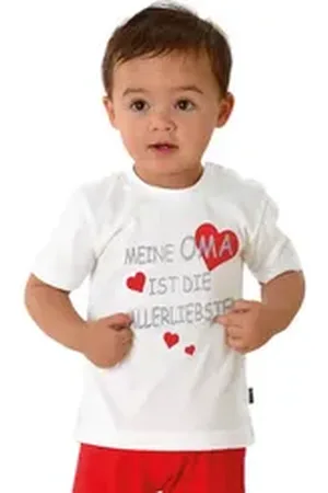 Trigema T-Shirt T-Shirt Omas Liebling (1-tlg) weiß 68