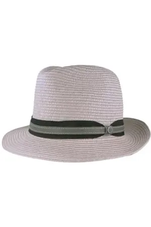 Bugatti Strohhut Kofferhut Bogart UV-Schutz 40+ grau L