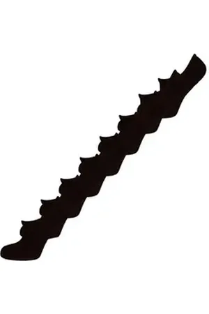 Nur Die Sneakersocken Fitness Füssling (8-Paar) Sneaker-socken füsslinge füßlinge schwarz 35-38