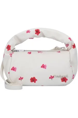 Desigual Henkeltasche Circa, Polyurethan weiß