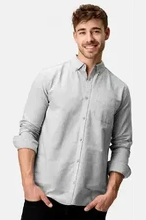 INDICODE Langarmhemd Kepner beige XXL