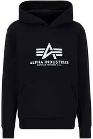Alpha Industries Hoodie Men - Hoodies Basic Hoodie Carbon schwarz 2XL