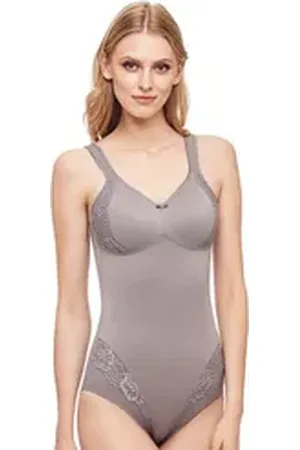 Susa Body Body ohne Bügel London (Stück, 1-tlg) verstärkte Bauchpartie lila 75D