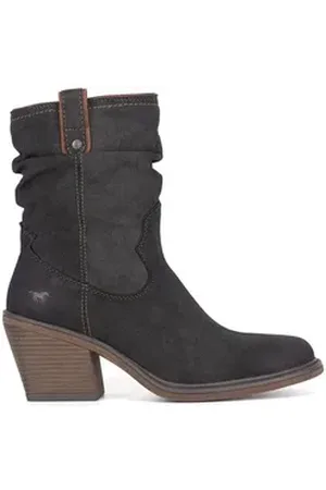 Mustang Cowboystiefel Damen 1479-501 Grau Cowboystiefel grau 38 EU