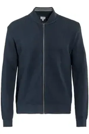 LIVING CRAFTS Strickjacke PAAVO GOTS zertifiziert blau XL