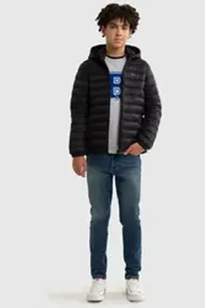 Big Star Outdoorjacke ACARFINO MIT KAPUZE schwarz 152