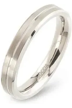 Boccia Titanium Boccia Fingerring Boccia Ring 0148-01 Titan Größe 66 grau
