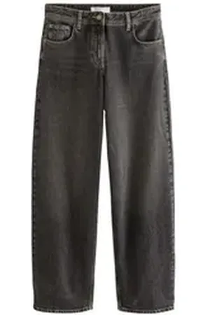 Next Weite Jeans Weit geschnittene Jeans im Baggy-Fit (1-tlg) schwarz 29