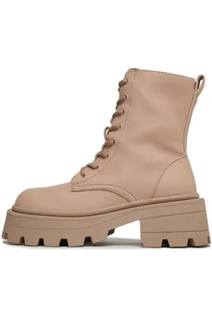 ONLY Schnürstiefeletten 15304974 Camel 4328172 Schnürstiefel beige