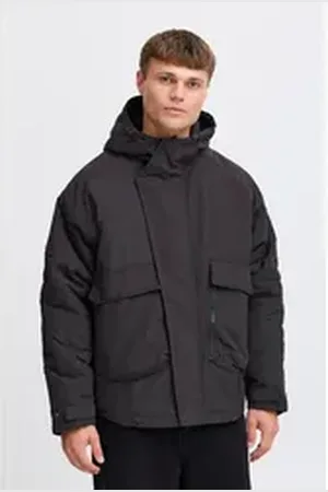 Solid Winterjacke SDMAXX modische Jacke schwarz L