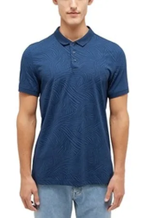 Mustang Poloshirt Style Palco blau L