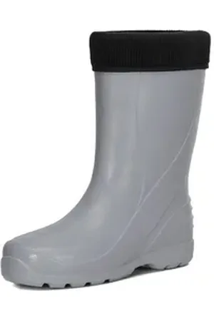 Ladeheid Damen leichte EVA Thermo Regenstiefel LADW002 Gummistiefel grau 42 EU