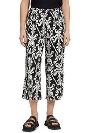 Cartoon Culotte Culotte mit Gummizug Muster schwarz 40