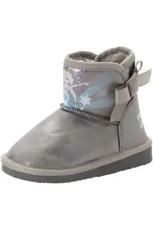 Disney Frozen Schlupfboots Winterboots, Snowboots, Winterschuhe, gefüttert grau 31 EU