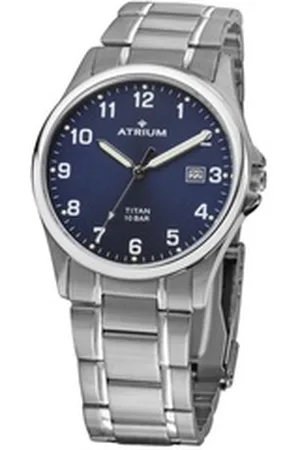 ATRIUM Quarzuhr A23-35 silberfarben