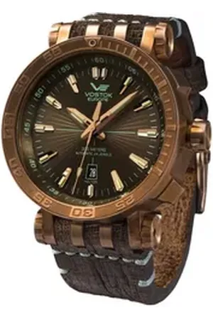 Vostok Automatikuhr Energia Rocket Bronze grau