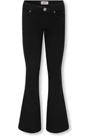 ONLY KIDS Schlagjeans KOGROYAL LIFE REG FLARED sehr weich, schlank, verstellbare Bundweite schwarz 140