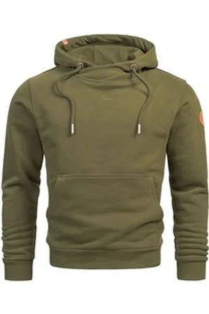 Alessandro Salvarini Kapuzenpullover ASRemii Hoodie mit Kapuze grün XXL (56)