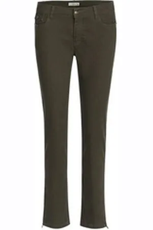 BRIGITTE VON BOCH 7/8-Hose Salina 7/8 Jeans olivgrün grün 42