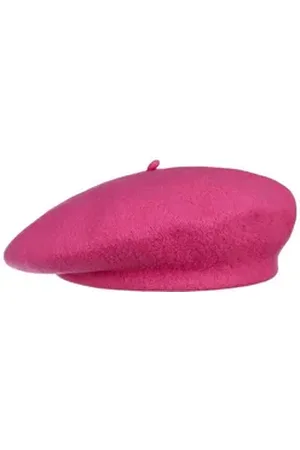 Barascon Baskenmütze (1-St) Wollbaske, Made in the EU rosa