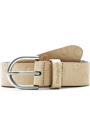 Desigual Ledergürtel beige W90