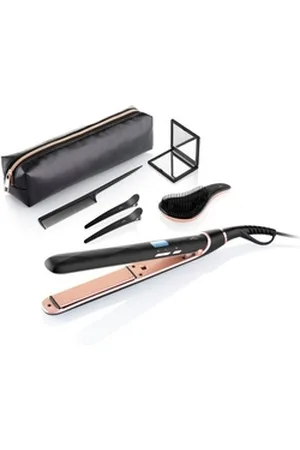 ETA Glätteisen Fenité Black 933690010 Keramik-Beschichtung mit Keratin und Arganöl schwarz
