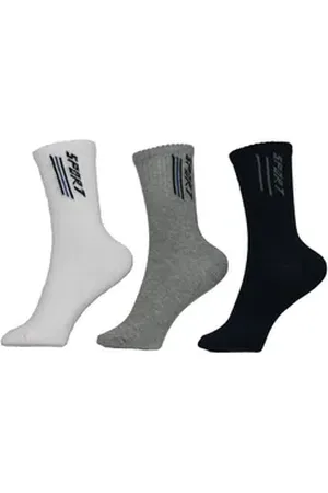 YSABEL MORA Sportsocken Kindersocken 3er Pack Sportsocken Socken Strümpfe (3-Paar) blau|grau 26-28