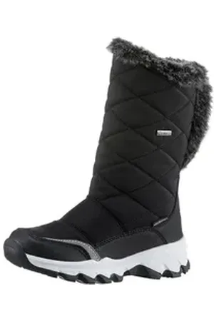 Kidsworld Randers Snowboots, Winterstiefel, Klettstiefel mit wasserabweisender Comfortex-Membrane schwarz 38 EU