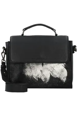 Cowboysbag Henkeltasche Seattle, Leder grau