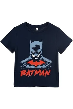 Batman T-Shirt Kinder Jungen Oberteil Shirt T-Shirt blau 98