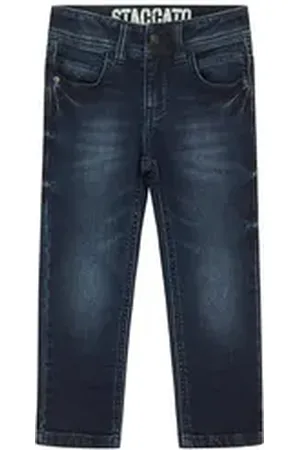 Staccato 5-Pocket-Jeans blau 92